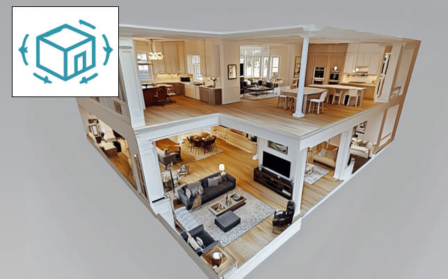 Image of 3d rendering of a property